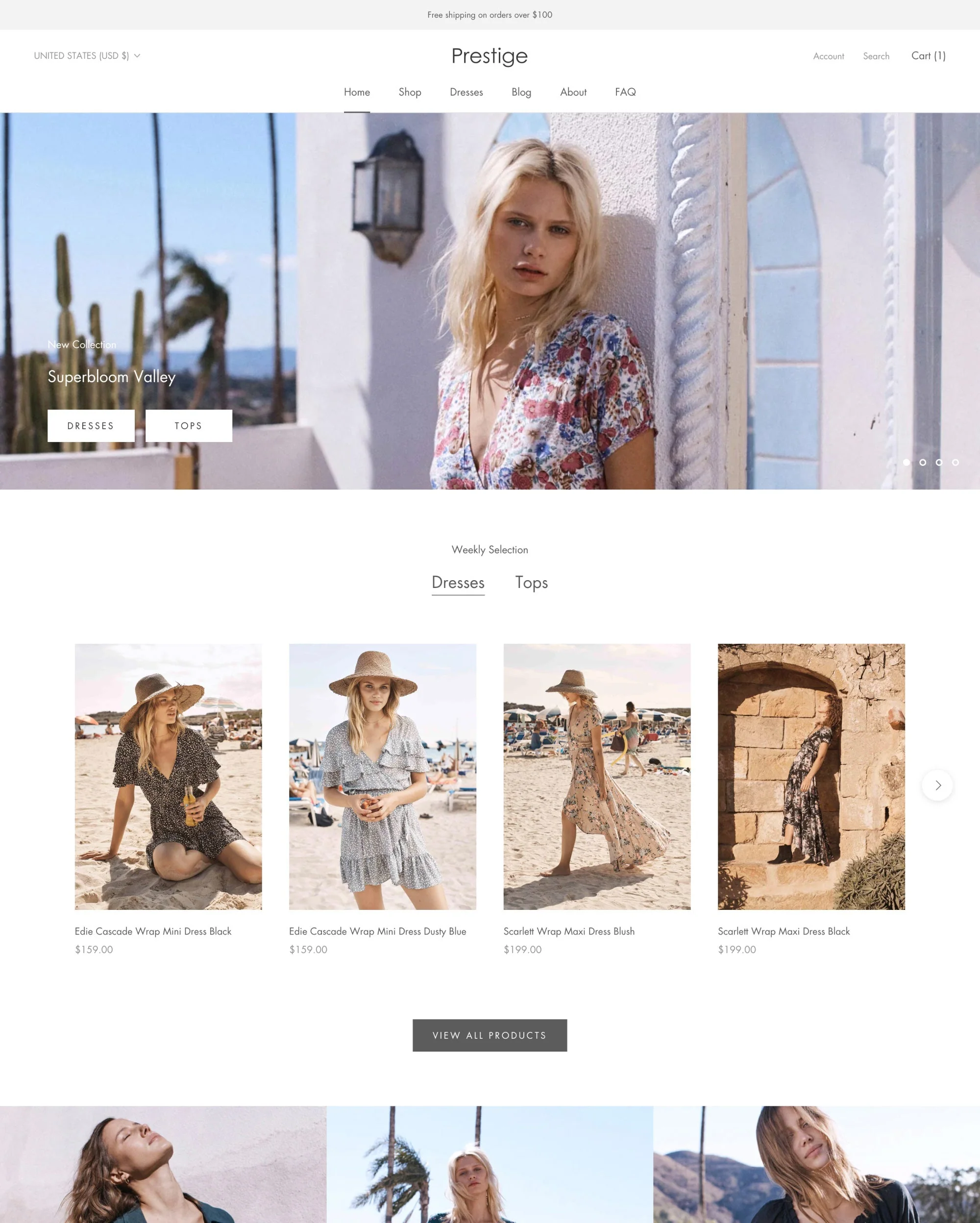Prestige shopify theme